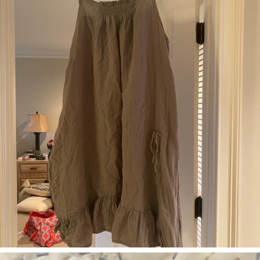 Grey midi sundress repost